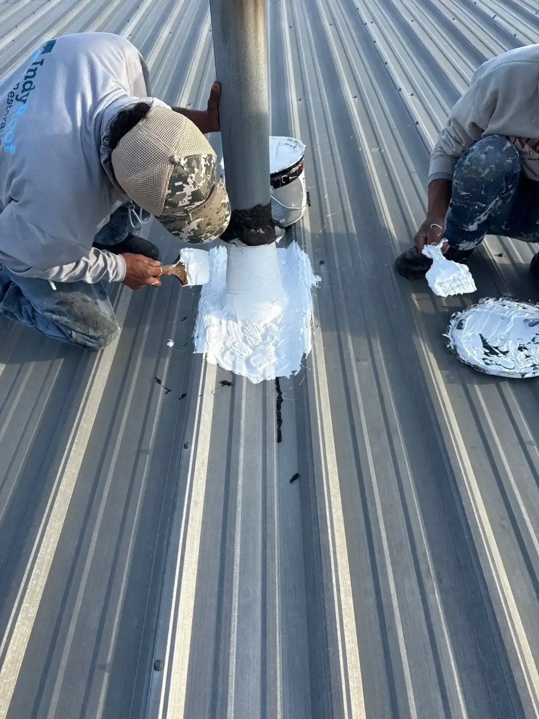 Commercial roofing by Market East Commercial Roofing near Wynnedale, IN